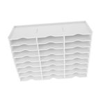 POPETPOP Masaüstü Saklama Kutusu Cep Telefonu Tablet Tutucu Telefon Saklama Rafı Aksesuarları Çalışma Alanı Düzenleyicileri Mürekkep Pedi Düzenleyici Tutucu El Sanatları Malzemeleri