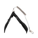 POPETPOP Spring Balık Cihazı Balık çengeli olta tutuşu balık kıskaçları su balık tutacağı metal balık pensesi küçük balıkçı pensesi balık tutucu balık takımı karın kası Black