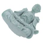 POPETPOP Wukong Üzerine Meditasyon ev dekorasyon home decor garnitür Çay tepsisi süsü dekoratif objeler cüceler bahçe Ejderha Hayvanlar çay pet süslüyor ev kumtaşı dekorasyonu Yeşil kumtaşı