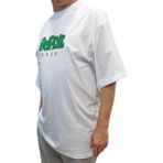 Popeye Erkek Yuvarlak Yakalı Baskılı Kısa Kollu Beyaz Oversize Tişört Ety-Ppy - 2XL