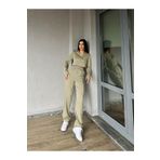 popibutik Crop Ceket Pantolon Takım