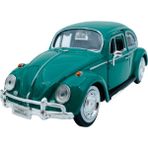 Popit Toys Volkswagen Beetle 1966 Die-Cast Lisanslı 1.24 Model Araba Klasik Koleksiyonluk Yeşil Araç