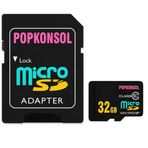 Popkonsol 32 GB Class 10 Yüksek Hızlı High Speed Mikro SD Hafıza Kartı