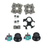 POPKONSOL PS5 Versiyon 3 Analog Motor Topuz İç Lastik Tamir Seti Playstation 5 Kol Tamiri Yedek Parça