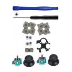 POPKONSOL PS5 Versiyon 3 Analog Motor Topuz İç Lastik Tornavida Ayırıcı Tamir Seti Playstation 5 Kol Tamiri