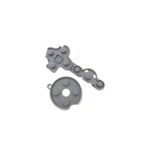POPKONSOL Xbox 360 Iç Lastik Seti Rubber Pad D Pad Xbox 360 Kol Tamiri Yedek Parça Uyumlu