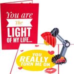PopLife -Poplife Sen hayatımın ışığısın 3d pop -up Karte - Mutlu Yıllar, Yıldönümü, Sevgililer Günü Sürpriz, Babalar Günü - Oğul için - oğul, kız için, anne için, baba için, kocası için, eş için