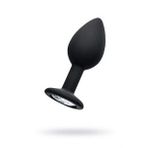 POPO by TOYFA Anal Plug, silikon, siyah, 7,2 cm, Ø 2,8 cm, 25 g