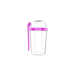Poppard Pembe Capsule 450 ml 100 ml Atıştırmalık Kabı