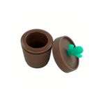 Poppins Lab Silikon Kaktüs Saklama Kabı 5 Ml