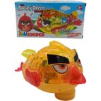 PopŞeker Angry Birds Işıklı Sesli Çarpıp Dönen Kızgın Oyuncak Angy Birds - Renkli