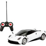 PopŞeker Hız Tutkunlarına Özel: Pagani Huayra Işıklı Uzaktan Kumandalı Araba 1:24 Ölçek - Beyaz