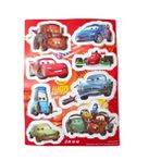 PopŞeker Şimşek Mcqueen Cars Buzdolabı Süsleri 8 Li Cars Magnet'ler