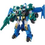 PopŞeker Stego Blast Wing 4’ü 1 Arada Mega-Transformatör – 32 cm Dönüşen Dev Robot ve Dino-Bot Seti - Kareler Çok Renkli