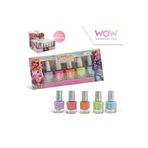 PopŞeker Wow Generation Çocuk Oje Seti - 5’li Pastel & Işıltılı Simli Seri