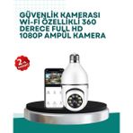 popüler 360° Panoramik Görüntüleme Sunan Ampul Tipi Güvenlik Kamerası 2026