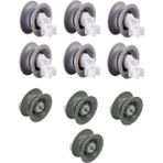 Populer Bosch Siemens 611666 Uyumlu Üst Sepet Tekeri IQ100 IQ300 IQ500 IQ700 Bulaşık Makinesi