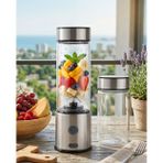 popüler Çift Cam Hazneli Blender 16500 RPM Buz Kırıcı Taşınabilir Blender 2026