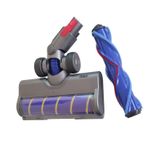 Popüler Elektrikli Süpürgeler için Led Işıklı Döner Zemin Emici Başlık Dyson V7, V8, V10, V11, V15 ile Uyumlu