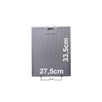 Populer Icf 5272 487 R60SDBH Uyumlu Davlumbaz Yağ Filtresi 27,5X33,5CM