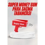 popüler Kırmızı Parti Oyuncağı Para Saçma Fırlatma Tabancası Makinesi Super Money 2026