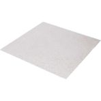 Populer Mikrodalga Fırın Mika Levha Gri Plaka 13 x 13 cm Uyumlu