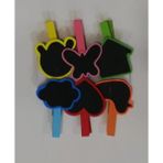 Popüler Sepet Desenli Notlu Mandal (6'lı Set-10 Paket)