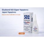 Popüler Sepet Elsabond 502 Süper Yapıştırıcı Japon Yapıştırıcı 20G Güçlü Hızlı Kuruyan Super Glue 1 Adet