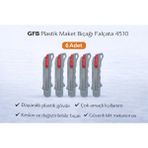 Popüler Sepet Gfb Plastik Maket Bıçağı Falçata 4510 Profesyonel Maket Bıçağı 6 Adet