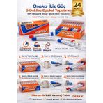 Popüler Sepet Osaka Ikiz Güç 5 Dakika Epoksi Yapıştırıcı Çift Bileşenli Güçlü Hızlı Yapıştırıcı 24ADET