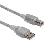 Popüler Sepet S-Lınk SL-U2015 1,5mt USB 2.0 Şeffaf Yazıcı Kablosu