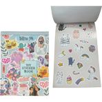 Popüler Sepet Sticker Defter