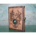 Popüler Sepet Taşlı Deri Defter Model 8