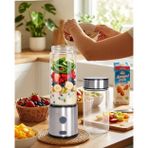 popüler Taşınabilir Cam Blender 450 ml 350 ml Çift Hazneli Smoothie Blender 2026