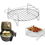 Populer Tefal EY5018 Easy Fry & Grill Classic Yağsız Fritöz Airfryer 4,2 L ile Uyumlu Izgara Teli 3 Şişli
