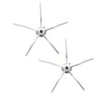 Popüler Xiaomi Roborock S6, S5, E35, E20, Mi Seri Silikon Beyaz 2 Adet Yan Fırça