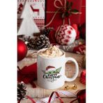 Populus Baby Yoda Merry Christmas Kupa Bardak - Beyaz - 350 ml