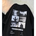 Populus Y2K Harajuku Psycho T-Shirt - Beyaz