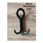Porcellana Perla Portmanto Vestiyer Askı Duvar Dolap Elbise Askısı Metal Mobilya Kapı Askılığı Askılık- STK3285