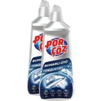 Porçöz Buharlı Ütü Temizleyici Kireç Sökücü 2 × 400 ml Performans Artıran Uzun Ömürlü Bakım