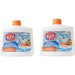 Porçöz Bulaşık Makinesi Temizleyici Bodrum Mandalinası & Datça Bademi 250 ml x 2 Adet - Şeffaf