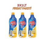Porçöz Ekstra Güçlü Pas ve Kireç Sökücü 1 Lt 3 'lü