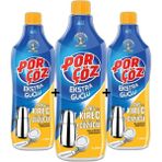 Porçöz Pas ve Kireç Çözücü 1lt x 3 Adet - 1 lt