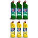 Porçöz Yoğun Kıvamlı Çamaşır Suyu 750 ml Bahar Tazeliği ve Yaz Yağmuru Özellikli 6'lı Set