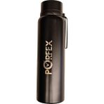 Porfex Sıcaklı Göstergeli Siyah Termos 1Lt.