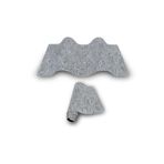 PORGE 90x40 Mouse Pad Xxl Büyük Gaming Topo Mousepad Gri Beyaz Mouse Mouse Pad