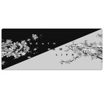 Porge Gamer Mouse Pad 90x40 Mouse Pad XXL Büyük Oyuncu Death Life Mousepad (Death Life, 90x40 cm 3mm kalınlık)