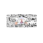 Porge Gaming Mouse Pad 70x30, 90x40 Mouse Pad XXL Büyük Dikişli Oyuncu Mouse Pad Speed Mousepad (One Piece Luffy, 80x30 cm)