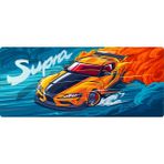 Porge Gaming Mouse Pad 70X30 Mouse Pad Xl Super Car Mouseped Büyük Mause Pad - 70x30 cm - Turuncu