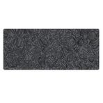 Porge Gaming Mouse Pad 90x40 XXL Büyük Oyuncu Mouse Pad Speed Mousepad Antrasit Topo Mouse Pad (Koyu Gri, 90x40 cm (3mm kalınlık))